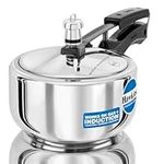 Hawkins Stainless Steel Induction Compatible Pressure Cooker, 2 Litre, Silver (HSS20)