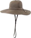 SwimZip Women's Wide Brim Sun Hat -