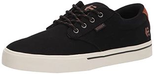 Etnies Men's Jameson 2 Eco Skate Shoe, Black Black White, 8 UK