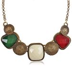 Shining Diva Fashion Necklace for Women (Multi-Colour) (pi6605np)