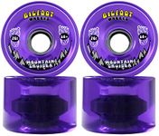 Bigfoot Longboard Wheels 76MM 80A SHR Mountain Cruisers Translucent Purple