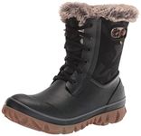 Bogs Women's Arcata Snow Boot, Tonal Camo-Black, 9