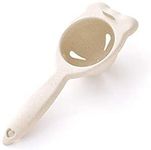 Alexvyan Brown Egg White Yolk Filter Separator Cooking Tool Dishwasher Safe Chef Kitchen Gadget