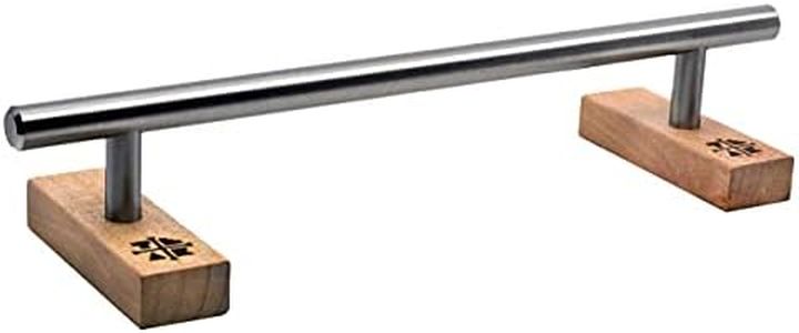 Teak Tuning Round Fingerboard Rail - Standard Edition - Silver Colorway - 10" Long, 1.75" Tall - Prolific Series