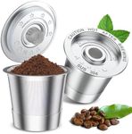 2 Pack K Cup Reusable Coffee Pods f