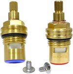 GI Replacement Brass Ceramic Disc Tap Valve Insert Gland Cartridge Quarter Turn