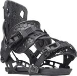 Flow NX2 Hybrid Men's Rear Entry Snowboard Bindings (Black, X-Large)