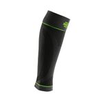 Bauerfeind Sports Compression Lower Leg Calf Sleeves (1 Pair) - Lightweight - Air Knit Fabric Breathable (Black, Large/Long)