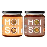 MOI SOI Sichuan Chilli Oil + Black Pepper Sauce (Cook - Spread - Dip | Vegan | No added MSG | No Artificial Color | Cholesterol Free)