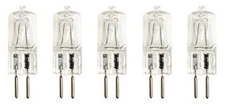 (5)-Pack Replacement Bulb for Candle Warmer lamp Halogen 35 Watt (2-Pins) 120 Volt