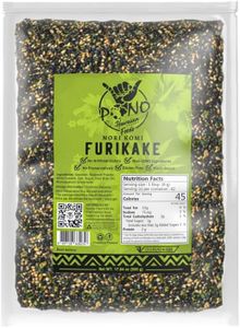 Pono Hawaiian Nori Komi Furikake Rice Seasoning - Gluten-Free and Non-GMO - Multi-Purpose Rice Seasoning – Free from Preservatives and Artificial Colors – Japanese Seasoning - 1lb (17.64oz)