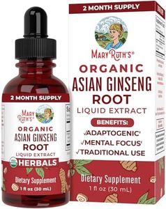 MaryRuth Organics Herbal Supplement Drop, Antioxidant, Boost Energy, Pack of 1, Ginseng Root for Vitality, Supports Focus and Endurance, Vegan, Non-GMO, Gluten Free, 1 Fluid Ounces