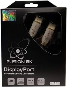 Fusion8K DisplayPort Cable - Professional Series Gaming Monitor DP Cable (10 Feet)