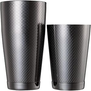 Barfly Diamond Lattice Shaker Set, Black