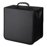 CCidea CD Case DVD Holder Storage, 400 Capacity DVD Cases Organizer Portable Cd Wallet Binder for Home Travel (400 Black)