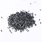 100pcs Black Flints Stones for Universal Clippers Petrol Fuel Lighters (Black)