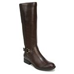 LifeStride Women's X-Anita Knee High Boot, Dark Chocolate, 11 Wide