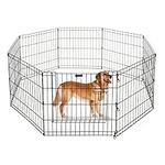 Puppy Playpen - Foldable Metal Exer