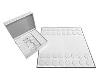 APOSTROPHE Games Create Your Own Board Game (Blank Checkers & Chess Set)