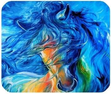 Yanteng made Soft Rubber Rectangle Gaming Mousepad Horse Mouse Pad-Mouse Pad for Professional Gamers