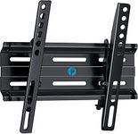 Tilting TV Wall Mount Bracket Low Profile for 13-42 Inch Flat Screen TVs & Monitors, Universal Tilt TV Monitor Mount Fits 8" Wood Studs VESA 200x200mm by Pipishell