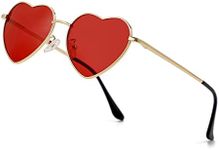 JOVAKIT Polarized Heart Sunglasses 