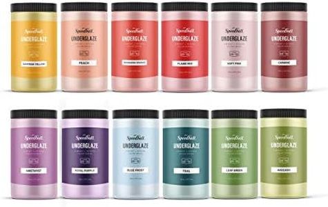 Speedball Underglaze Deluxe Pack, (12) 16-Ounce Colors, 2020 Color Assortment