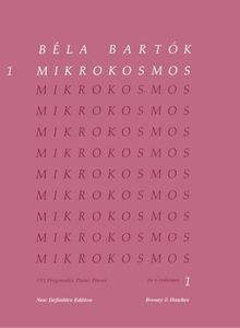 Mikrokosmos Volume 1 (Pink): Piano Solo - Piano Lessons Classic - Pink Piano Book with Music Theory and Exercises - Piano Sheet Music Book in English, French, German, and Hungarian