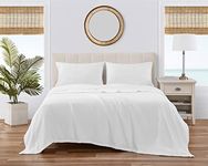 Tommy Bahama Bahama Coast White Cotton Blanket