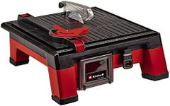 Einhell Power X-Change 18V Cordless Electric Tile Cutter - Battery Powered Tile Saw, 3800 RPM, 115mm Cutting Disc, 45° Mitre Cut - TE-TC 18/115 Li Solo Wet Tile Cutter (Battery Not Included)