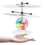 kizplays Flying Ball, LED Luminous Helicopter, Safe Palm Drone Infrared Sensor, Indoor and Outdoor, Family and Boys and Girls Toys 4