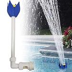 GKanMore Pool Fountain Jet Adjustable Waterfall Pool Fountain Spray Lotus Shape Pool Nozzle Sprinkler InGround and Above Ground Swimming Pool