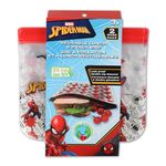 Spider-Man PEVA Reusable Snack Bag 2 PK