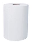 Scott Slim Hand Tissue Roll with Fast-Drying Absorbency Pockets(HRT Roll), 176 m per roll, pack of 6 rolls, White color-12388K