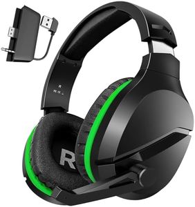 WolfLawS X3 Wireless Gaming Headset for Xbox Series X|S, Xbox One, PS5, PC, Mac, Nintendo Switch, Bluetooth Over Ear Gaming Headphones with Noise Canceling Microphone, 50H Battery, Low Latency