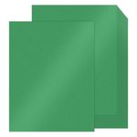 100 Sheets Green Shimmer Cardstock 8.5 x 11 Green Construction Paper, Goefun 80lb Green Card Stock Printer Paper for Christmas, Invitations, Certificates, Crafts, Card Making