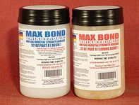 MAX Bond THIXOTROPIC Industrial Grade Non Flowing Epoxy - 1/2 Gallon Kit - Structural Adhesive - High Strength Bonding - Marine Grade - FDA Compliant Adhesive - Waterproof - Vertical Application