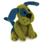 Dimensions Crafts 72-74042 Puppy Needle Felting Kit, Green