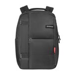 HARISSONS Hilux 23L Laptop Backpack for Men & Women | Fits 15.6 Inches Laptop with Spacious Main Compartment & Quick Access Pocket | Perfect for Students & Professionals (Black)