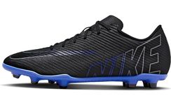 NIKE Vapor 15 Club FG/MG, Low Men, Black Chrome Hyper Royal, 11.5 US