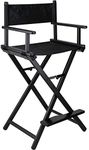 Sunrise JL009AB 29" Black Aluminum Director Chair