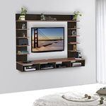 DELITE KOM Flex Engineered Wood TV Entertainment Unit (Finish Color - Flowery Wenge_Acacia Dark, DIY(Do-It-Yourself) (30x156x110.5)