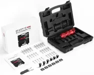 Beaspire Cordless Riveter Adapter, Electric Blind Rivet Drill Adapter Kit 2.4mm-6.4mm, Rivet Attachment Includes 6 Rivet Heads and 30 Blind Rivets, Rugged Carrying Case