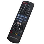 N2QAYB001029 Replacement Remote Control Fit for Panasonic Blu-ray Disc DVD Player DMP-BDT167 DMP-BDT166 DMP-BDT165 DMP-BD83 DMP-BD84