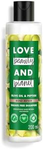Love Beauty & Planet Lbp Olive Oil & Peptide Bond Repair Shampoo|No Sulfates,No Paraben, 200Ml,1 Count