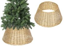 Toyland® Willow Tree Skirt - Base Cover - Christmas Decoration (56CM, GOLD)