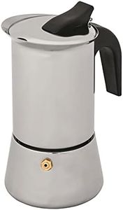 Avanti INOX Espresso Stovetop Coffee Maker, 100 ml / 2 Cup