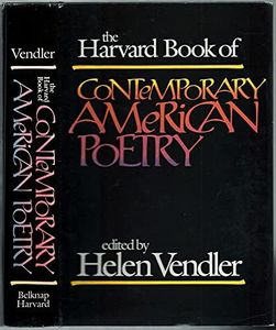 The Harvard Book of Contemporary American Poetry