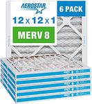 Aerostar 12x12x1 MERV 8 Pleated Air