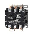 SUNLEE 60 Amp 75 RES 3 Pole 220V 240V coil SunLee DP Contactor A2L Compliant UL Recognized & Approved for UL 60335 HVAC Contactor 42EF35AG equivalent